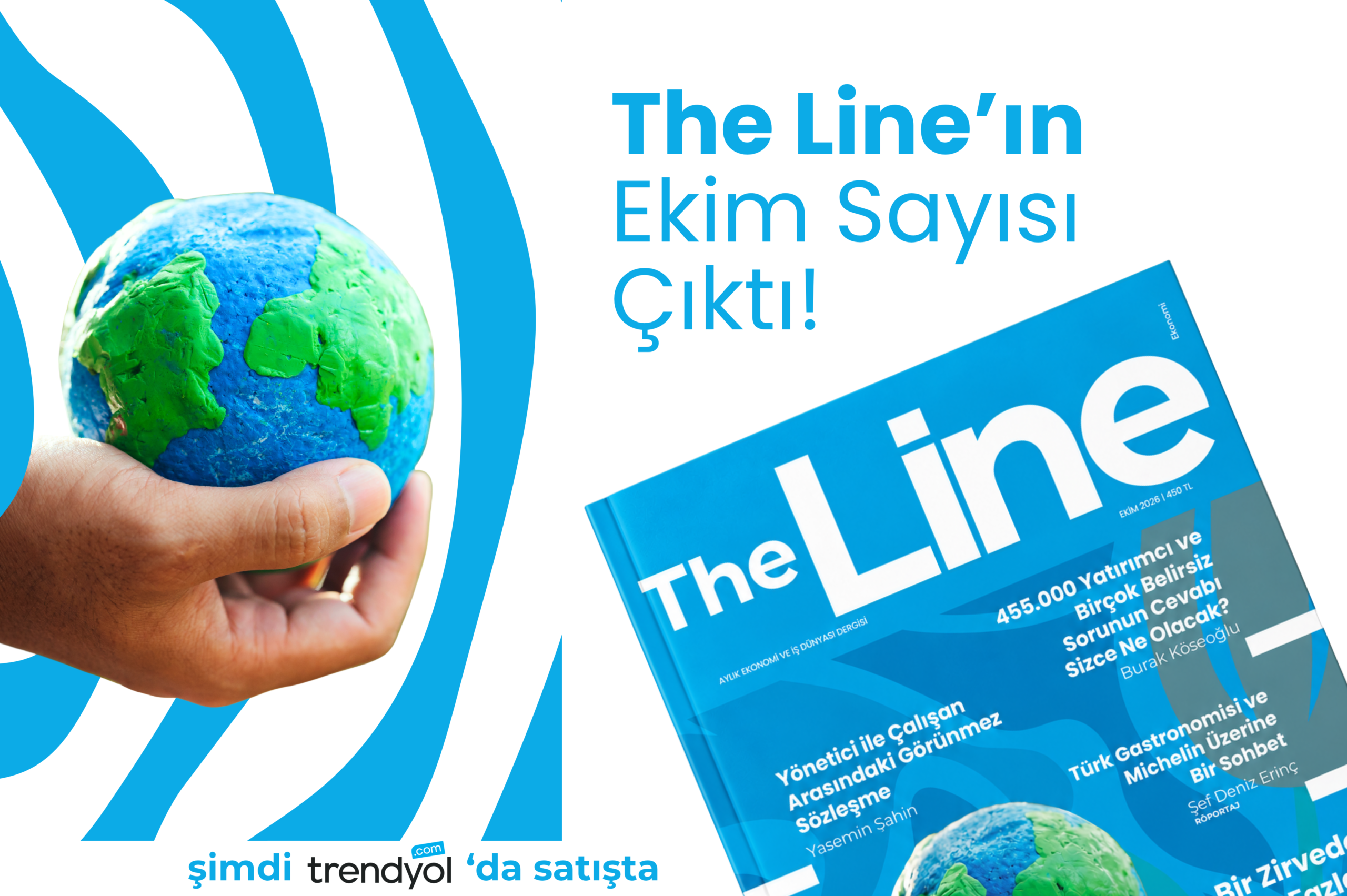 The Line Ekim sayısı Trendyol'da satışta