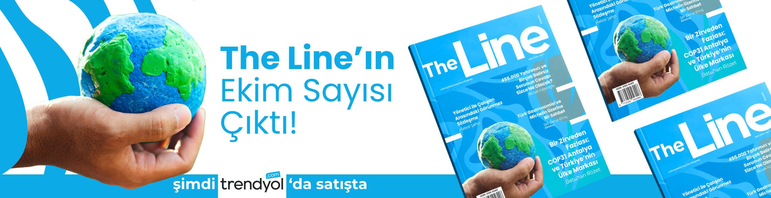 The Line Ekim sayısı Trendyol'da satışta