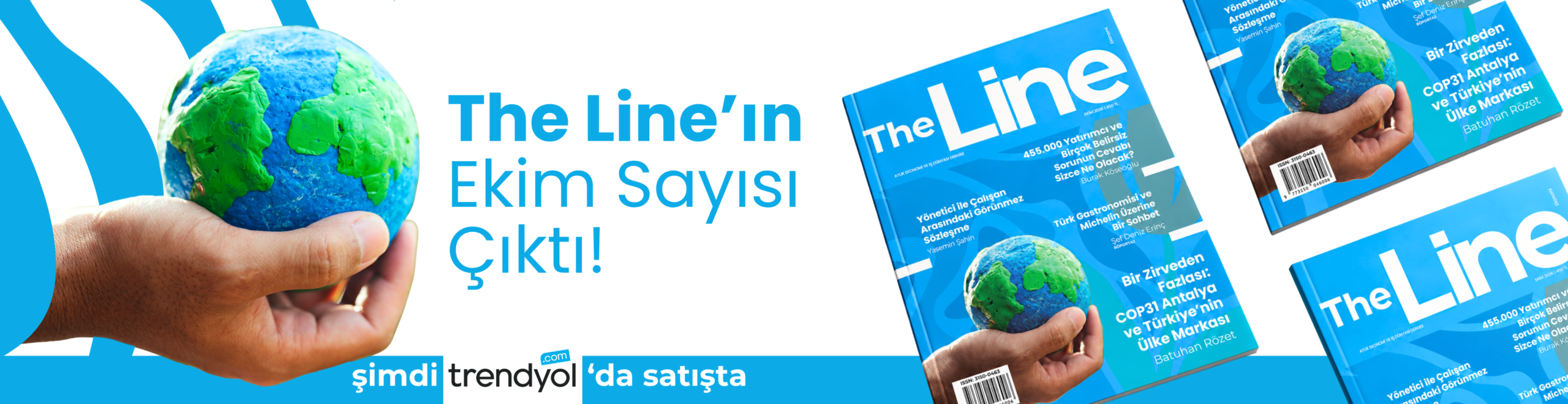 The Line Ekim sayısı Trendyol'da satışta